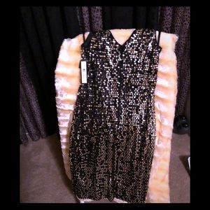 Sequined party dress